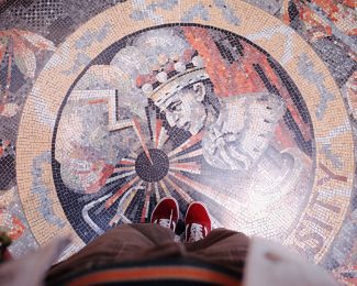 International Student Blogger - Exploring London's Art in a One Day Tour - Mosaic in the National Gallery