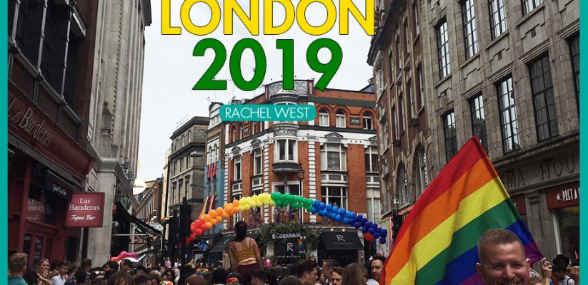 Pride in London - International Student Blogger, Rachel West - title image
