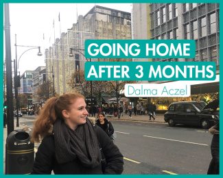 Going Home After 3 Months - International Student Blogger, Dalma Aczel - featured image