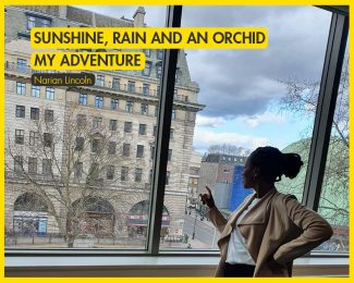 Sunshine, Rain, and an Orchid - My Adventure_international Student Blogger, Narian Lincoln_title image