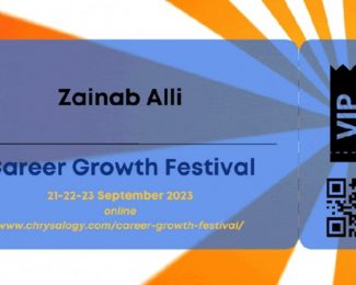 Career Growth Festival Zainab's experience