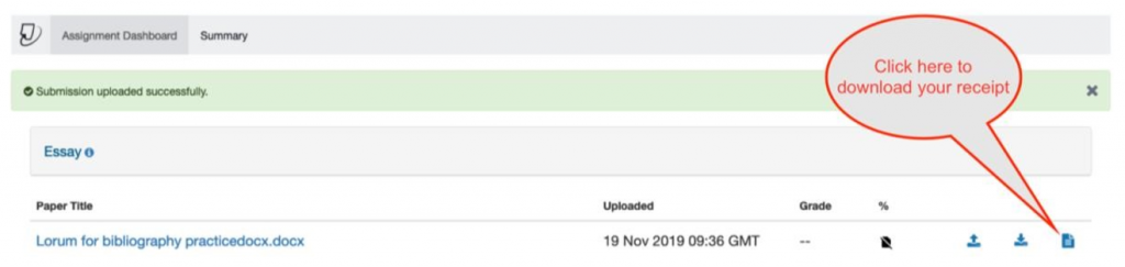 Assignment Dashboard