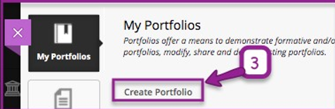 Create new Portfolio