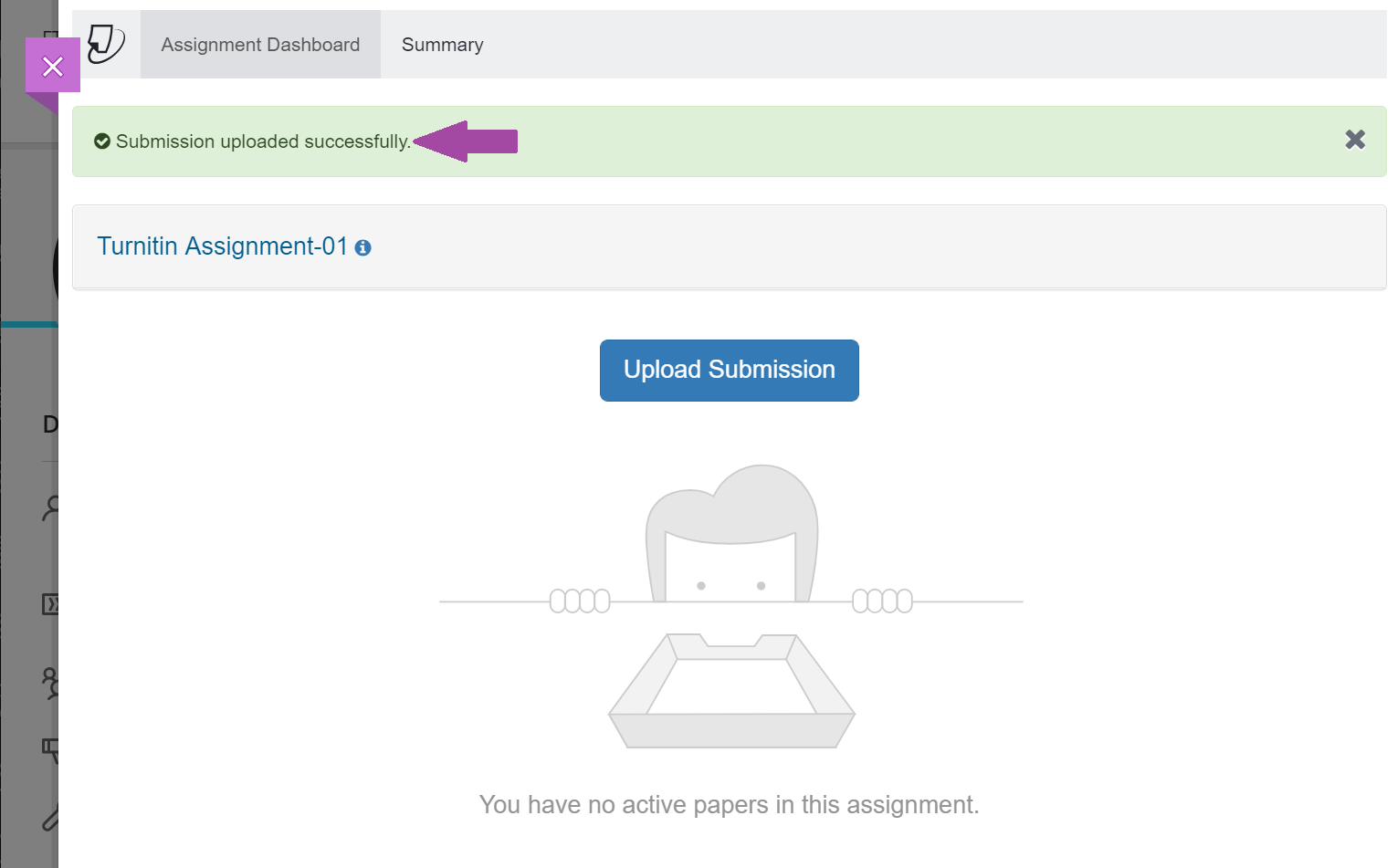 assignment in confirmation