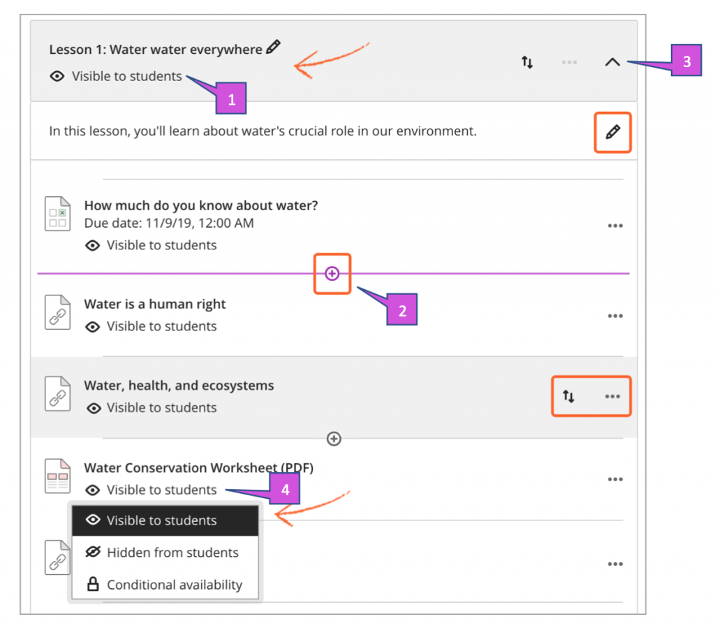 Sample of learning Module