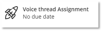 Blackboard Assignment Link Icon