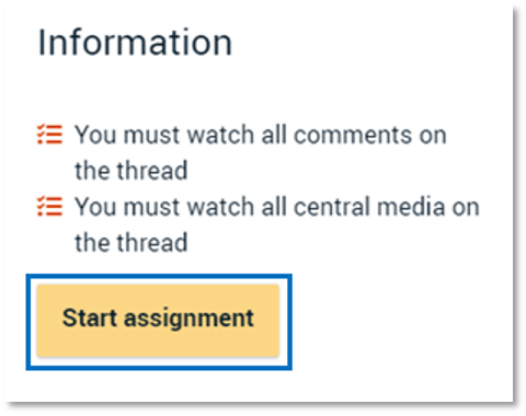 Assignment Submission Page