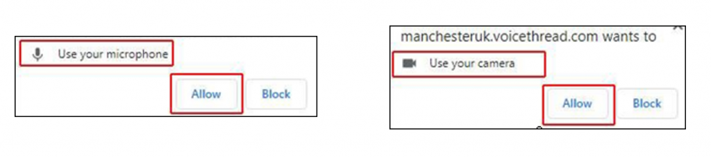 Comment with Audio or Video