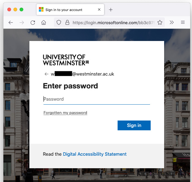 I do not know what my password is? or How can I reset/change it?