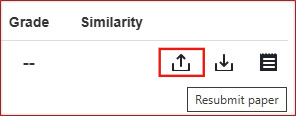 Resubmit Turnitin