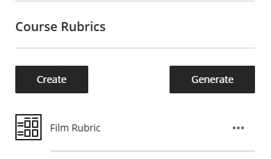 Create Rubric using AI Design Assistant 1