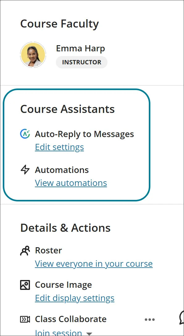 Improved Automation placement on Course Content page