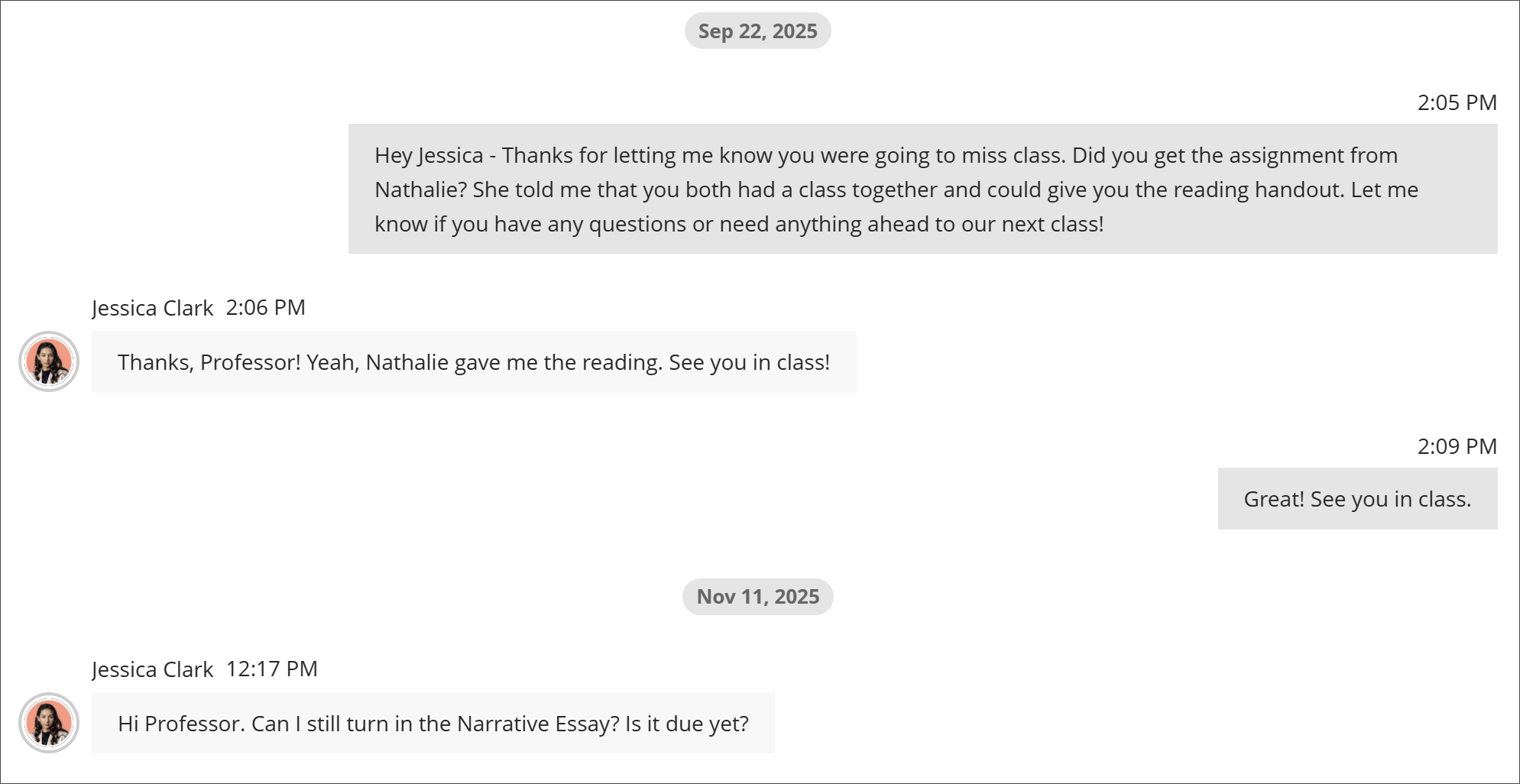 Enhanced threading experience in Course Messages