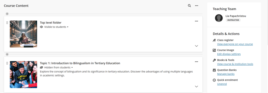 Upload Turnitin Rubric Step 1