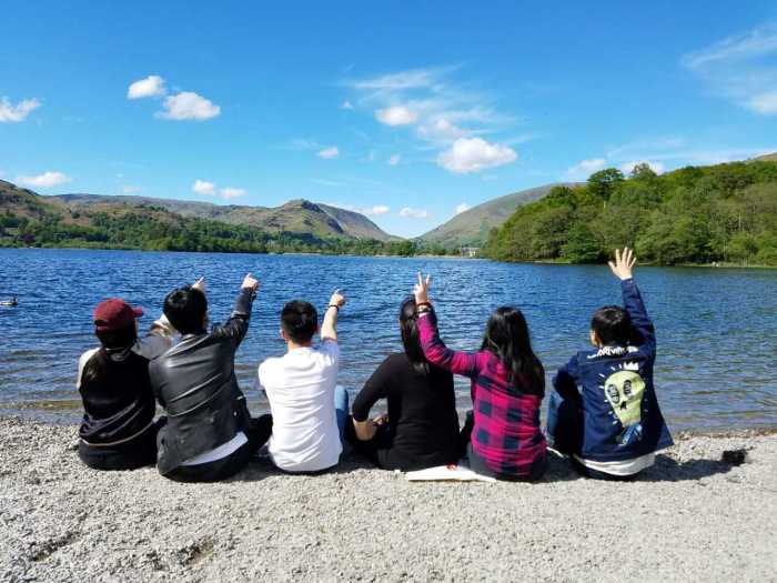 Lake District international student bloggers