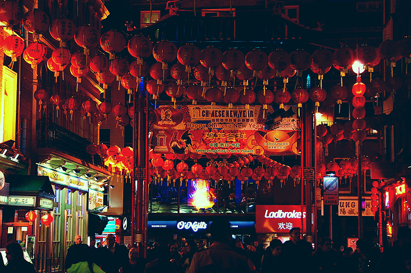 International Student Bloggers - Chinese New Year 2019 - Year of the Pig - Chinatown at night