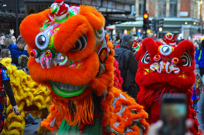 International Student Bloggers - Chinese New Year 2019 - Year of the Pig - Lion Dancers