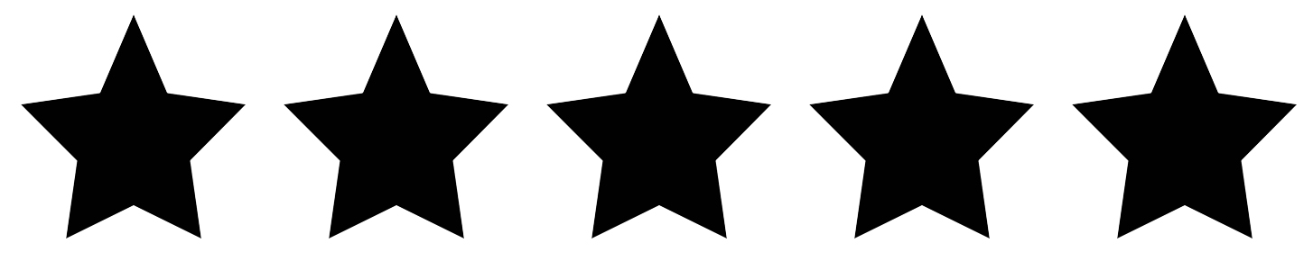 5 black stars_1454x300px