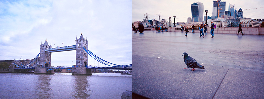 International Student Blogger - Exploring London's Art in a One Day Tour - Tower Bridge & the South Bank