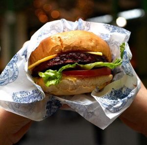 Getting Around London as a Vegan - International Student Blogger, Engy Sobieh - The Love Burger at Leon
