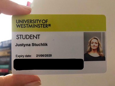 My Student Discount Tips for Life in London - International Student Blogger, Justyna Stuchlik - Westminster Student Card