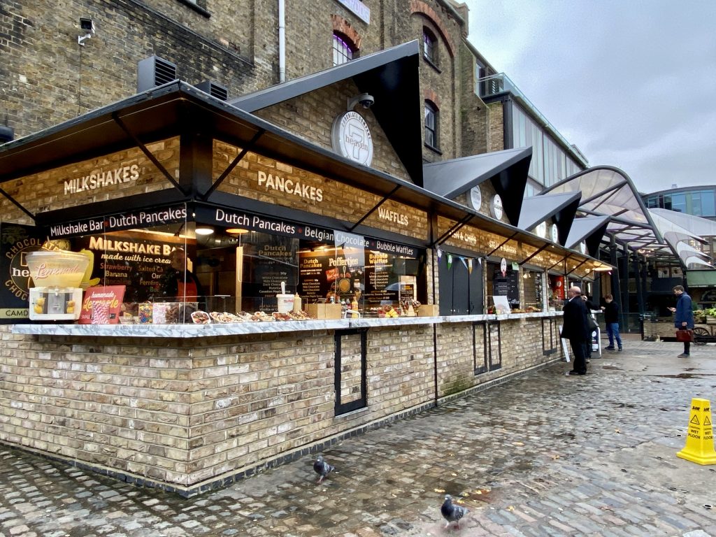 Camden Market stalls