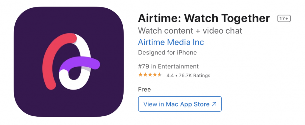 Airtime app