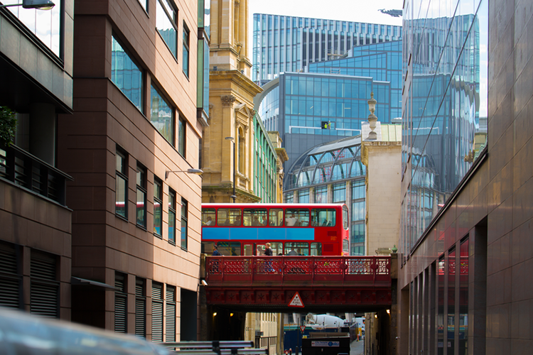 Working as a Student in London_International Student Blogger,_Samuel Erekaife_City of London tight street view