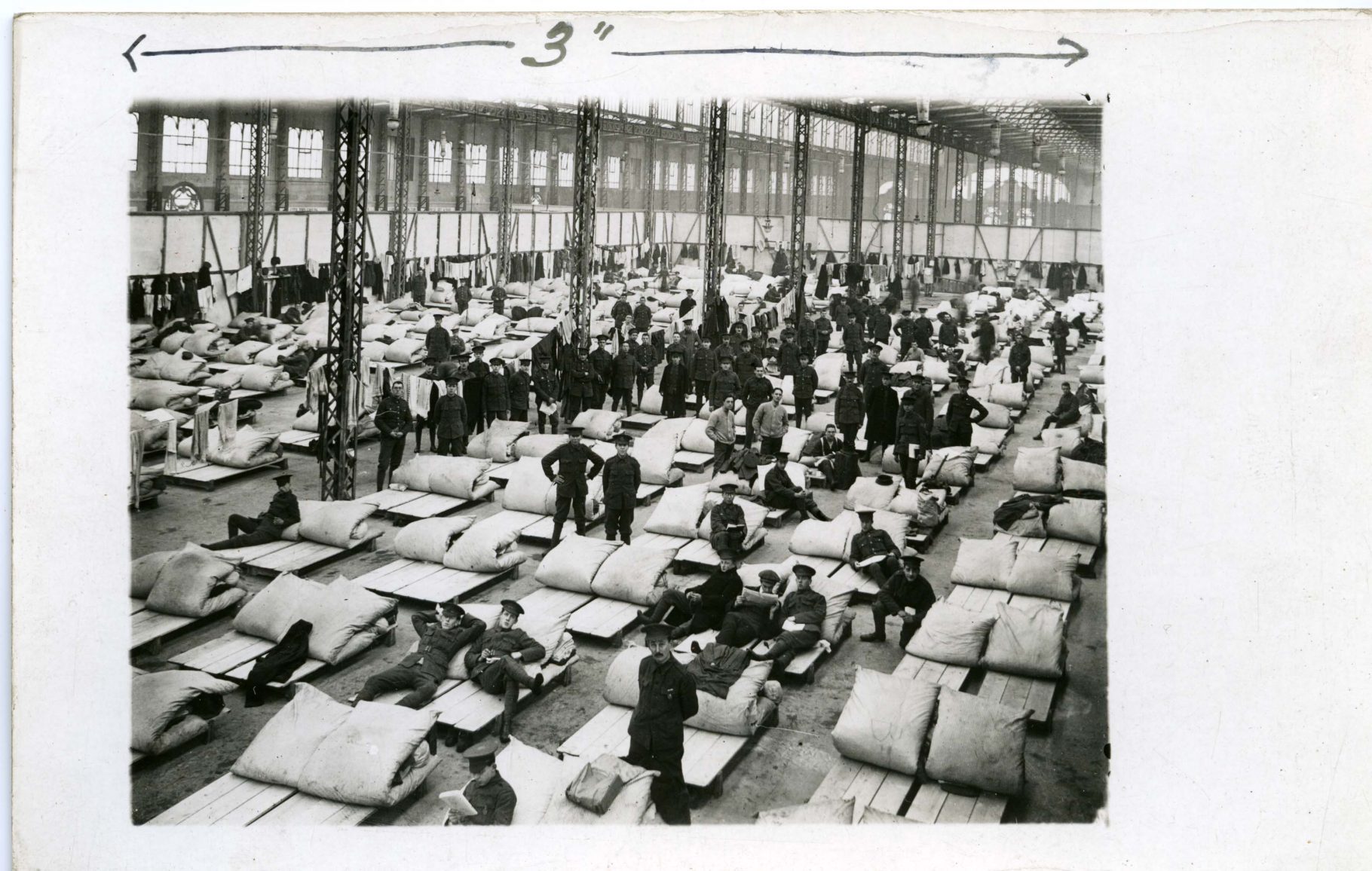 2nd Battalion 12th London (Rangers) billeted at White City
