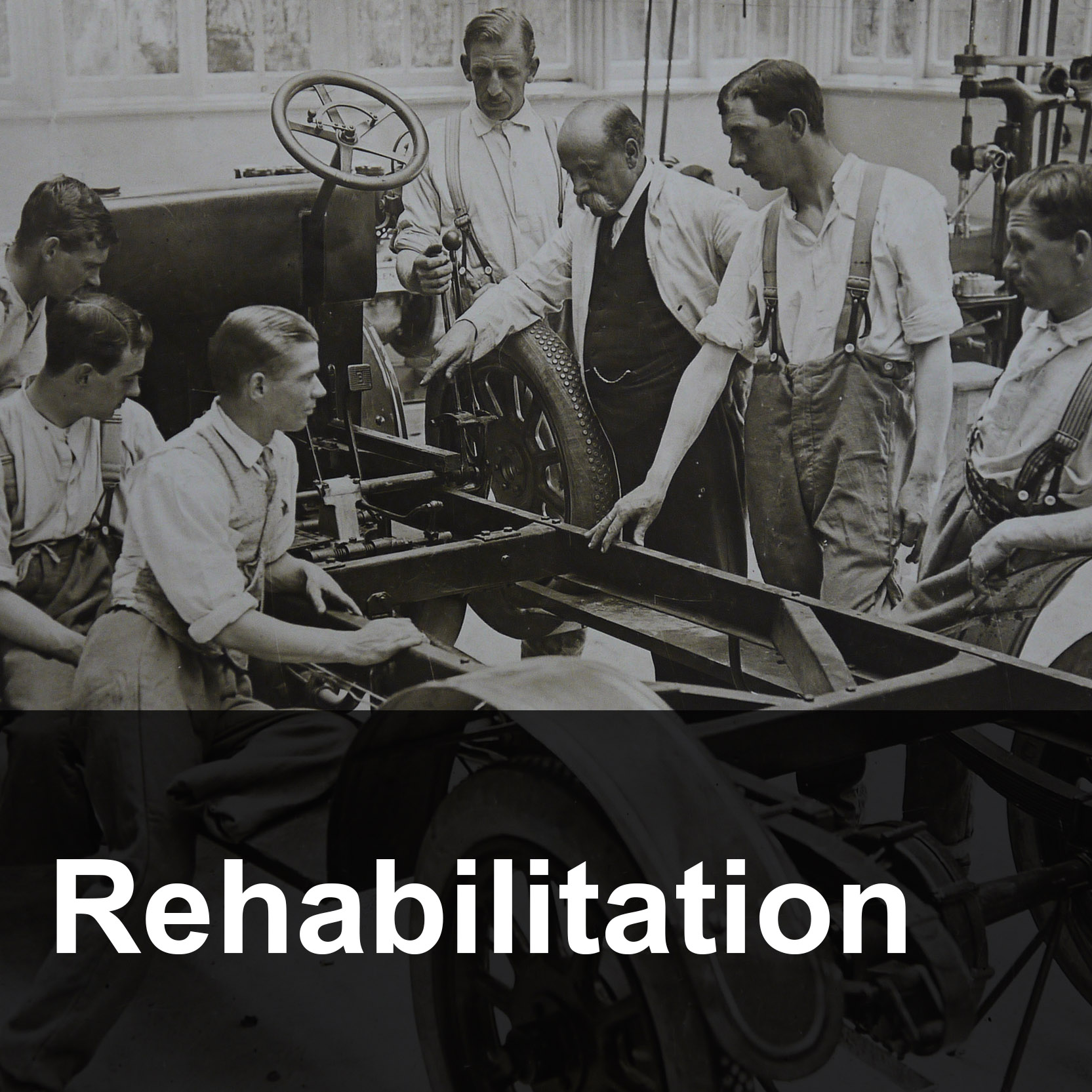 Rehabilitation button