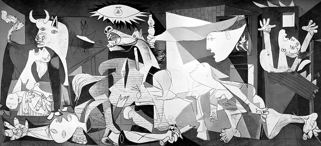 Pablo Picasso's Guernica by www.markwk.com