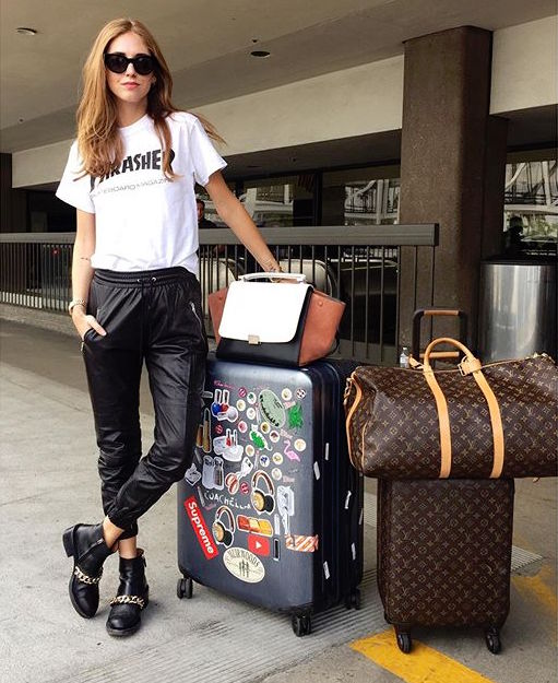 Fashion blogger Chiara Ferragni on Instagram