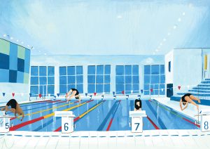 Helmer's work for Lewisham swimming pool | (gracehelmer)