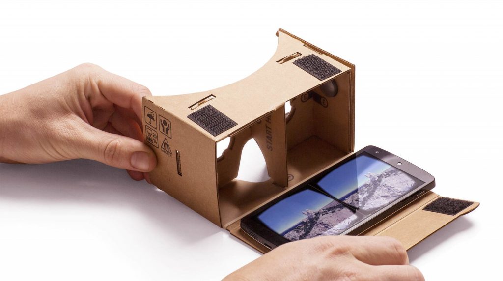 cardboard VR headsets are becoming increasingly common