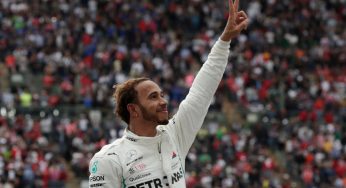 Hamilton wins fifth world title at Mexican Grand Prix