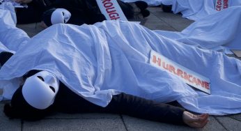 Extinction Rebellion stages ‘die in’ protest in Muswell Hill