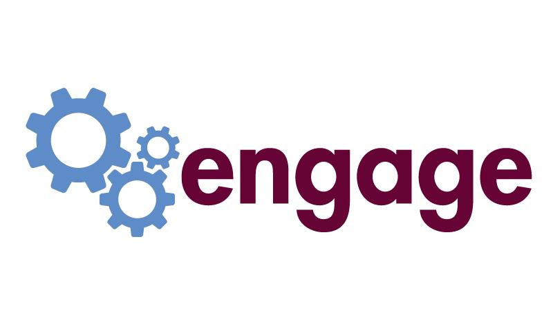 Engage logo placement