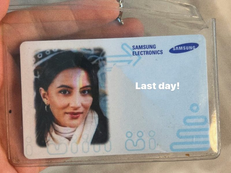 A Year Working in Consumer Electronics & Tech at Samsung!