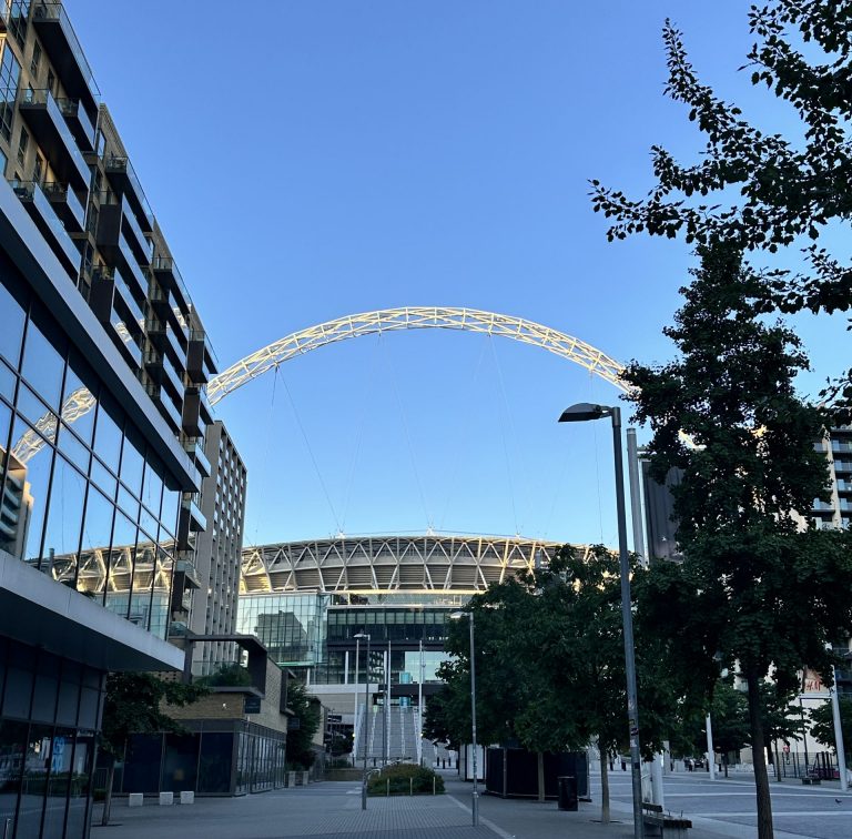 Exterior with Wembley Stadium