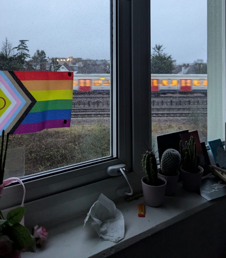 View from Swarda's room