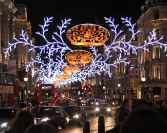 Christmas in London international student bloggers