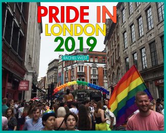 Pride in London - International Student Blogger, Rachel West - title image