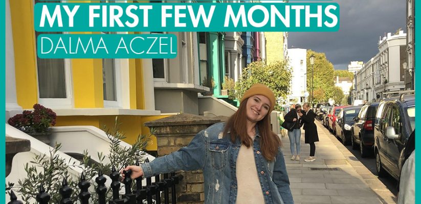 Moving to London: My first few months - International Student Blogger, Dalma Aczel - title image