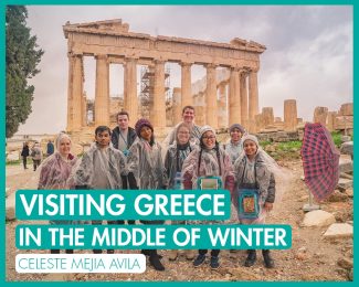 Visiting Greece in the Middle of Winter - International Student Blogger, Rocio Celeste Mejia Avila - featured image