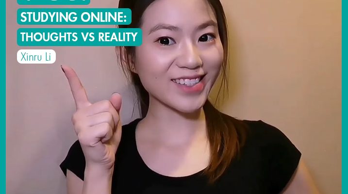 LondonVlog: Studying Online: Thoughts vs Reality_International Student Blog__Xinru Li_featured image