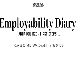 Employability Diary - Anna Dolidze, First Steps