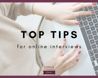 Top tips for online interviews - blog by Tracey Wells