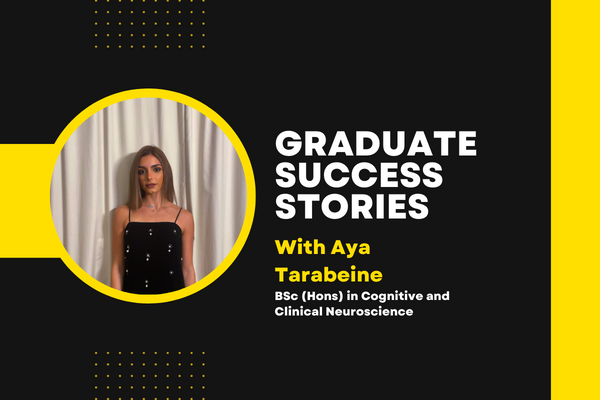 Graduate Success Stories - Aya's story