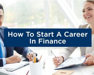 How to start a career in finance