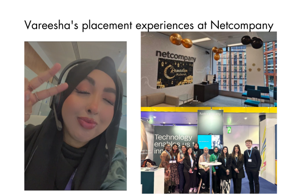 Vareesha's placement experiences at Netcompany